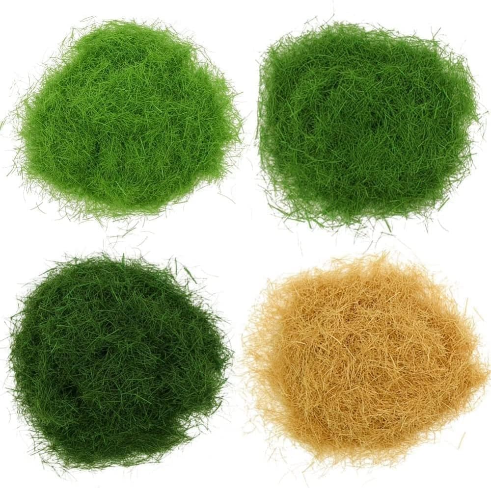 Mini Flocage d'herbe Statique 4 Couleurs Mini Applicateur pour Machine Flocage 8 Herbes Statiques 2 Filets Applicateur Abs avec Poignée Antidérapante pour Bricolage Modélisation Scénique