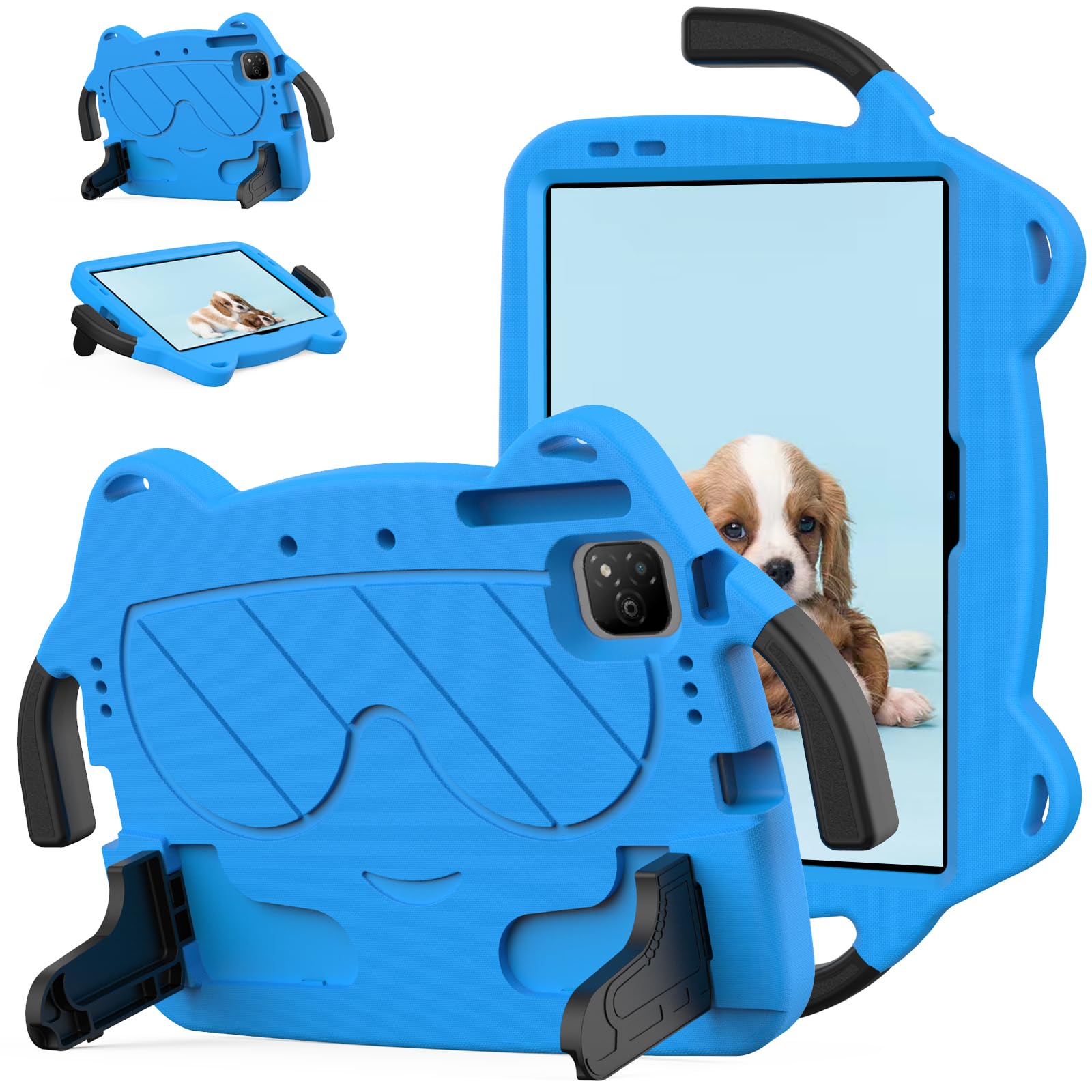 Funda protectora para Infinix Tecno Megapad 11 con soporte y correa 8