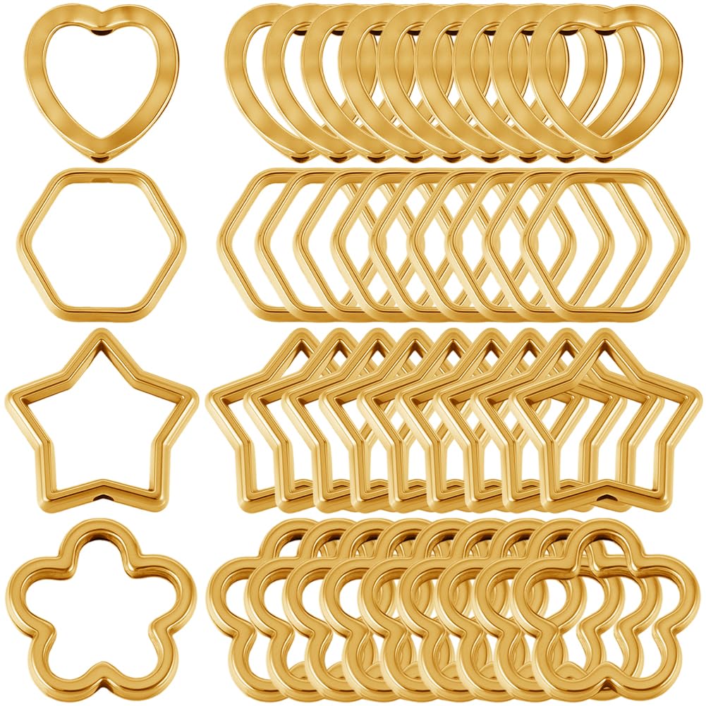 Perles dorées pour boucles d'oreilles légères qui ne fatiguent pas les lobes d'oreilles