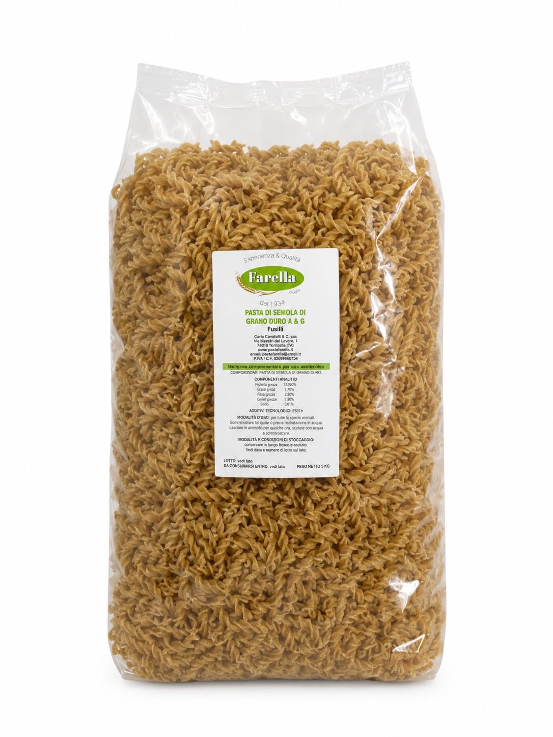 Pasta precotta bianca