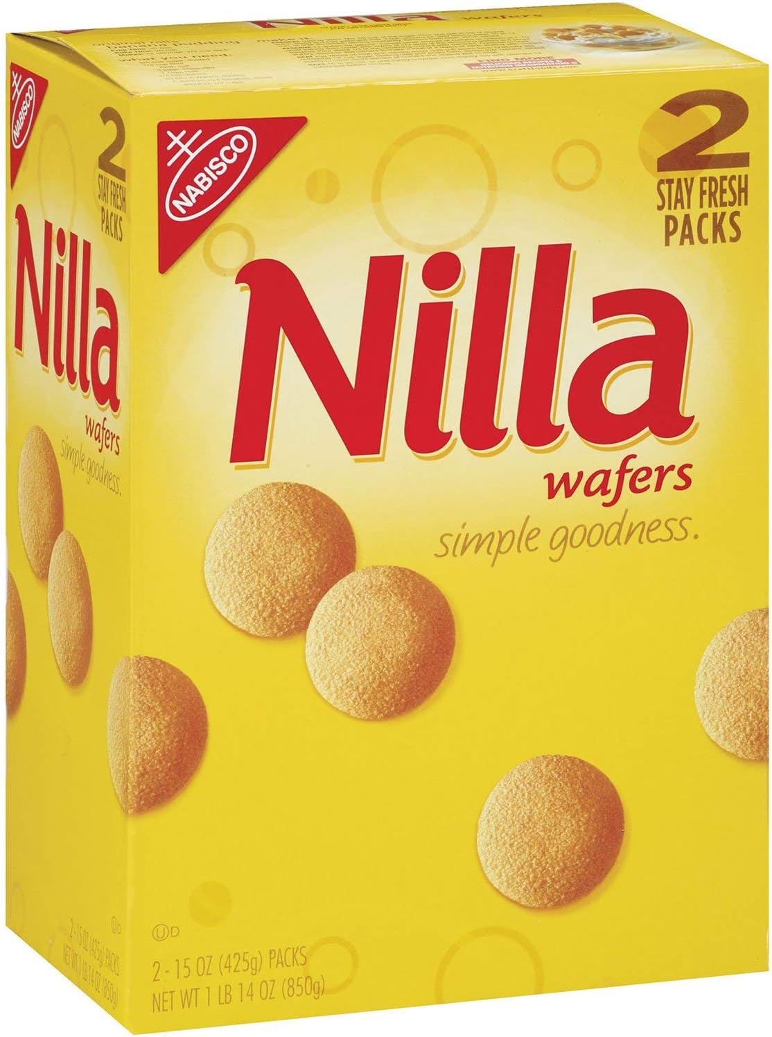 Nabisco Nilla Wafers - 2/15 oz.