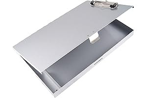 Saunders Tuff-Writer Aluminum Storage Clipboard with Locking Feature