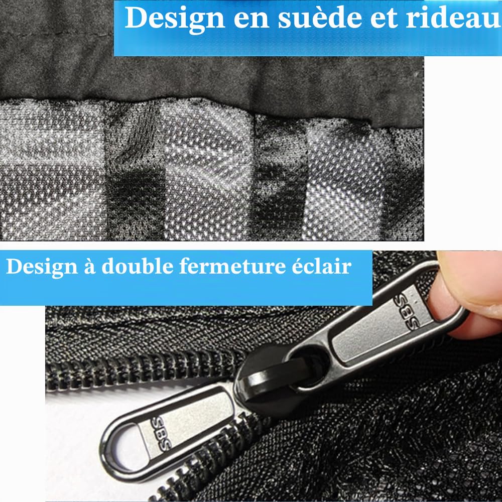 moustiquaire magnétique pour Ford Transit Custom & Campervans, hayon arrière van, 135 x 145 cm