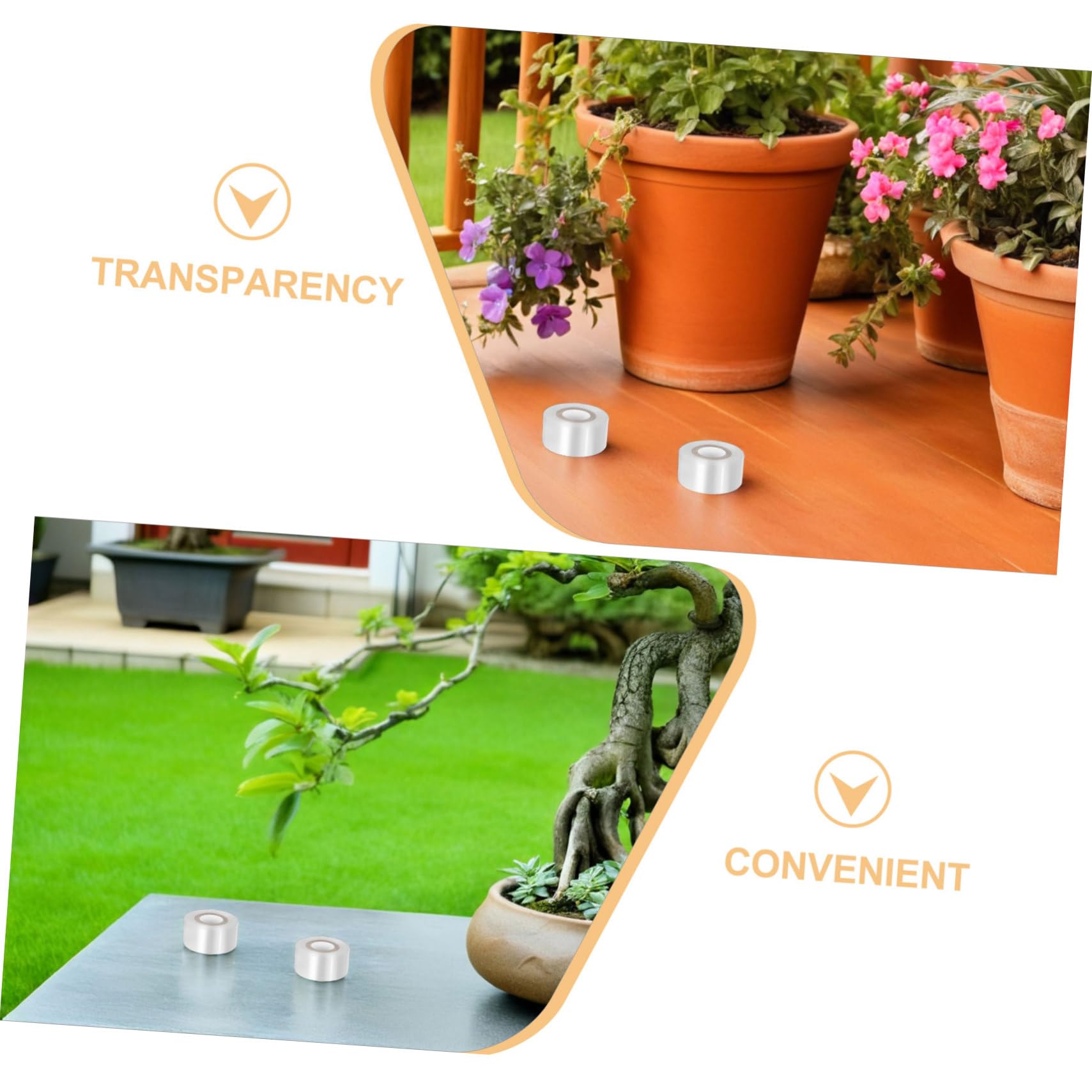 10 Rollen Pfropfband Dehnbares PE Veredelungsband Transparent Pflanzenschutz für Wurzelreparatur Obstbäume Gartenbepflanzung