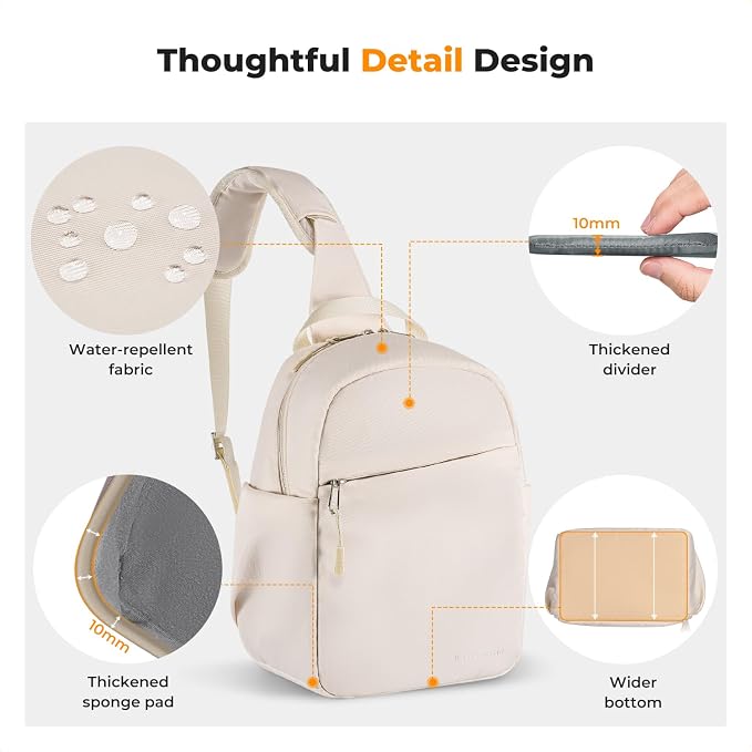 Bolso Pequeño para Cámara K&F CONCEPT Beige miniatura 4