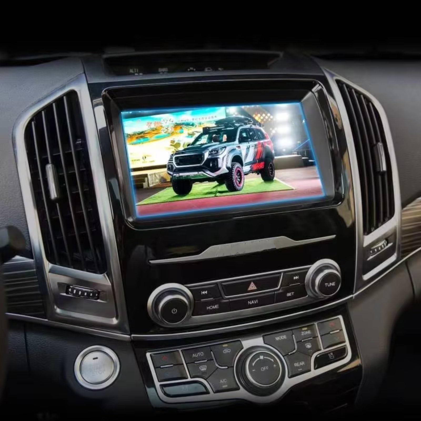 Écran de navigation Haval H9 protège-écran verre trempé 2016-2021 - 7