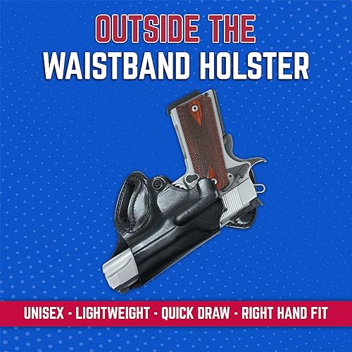 Miniatura 2 de Desantis Funda S.O.B. para Colt Government Modelo 45-Calibre, 1911, mano derecha, negro