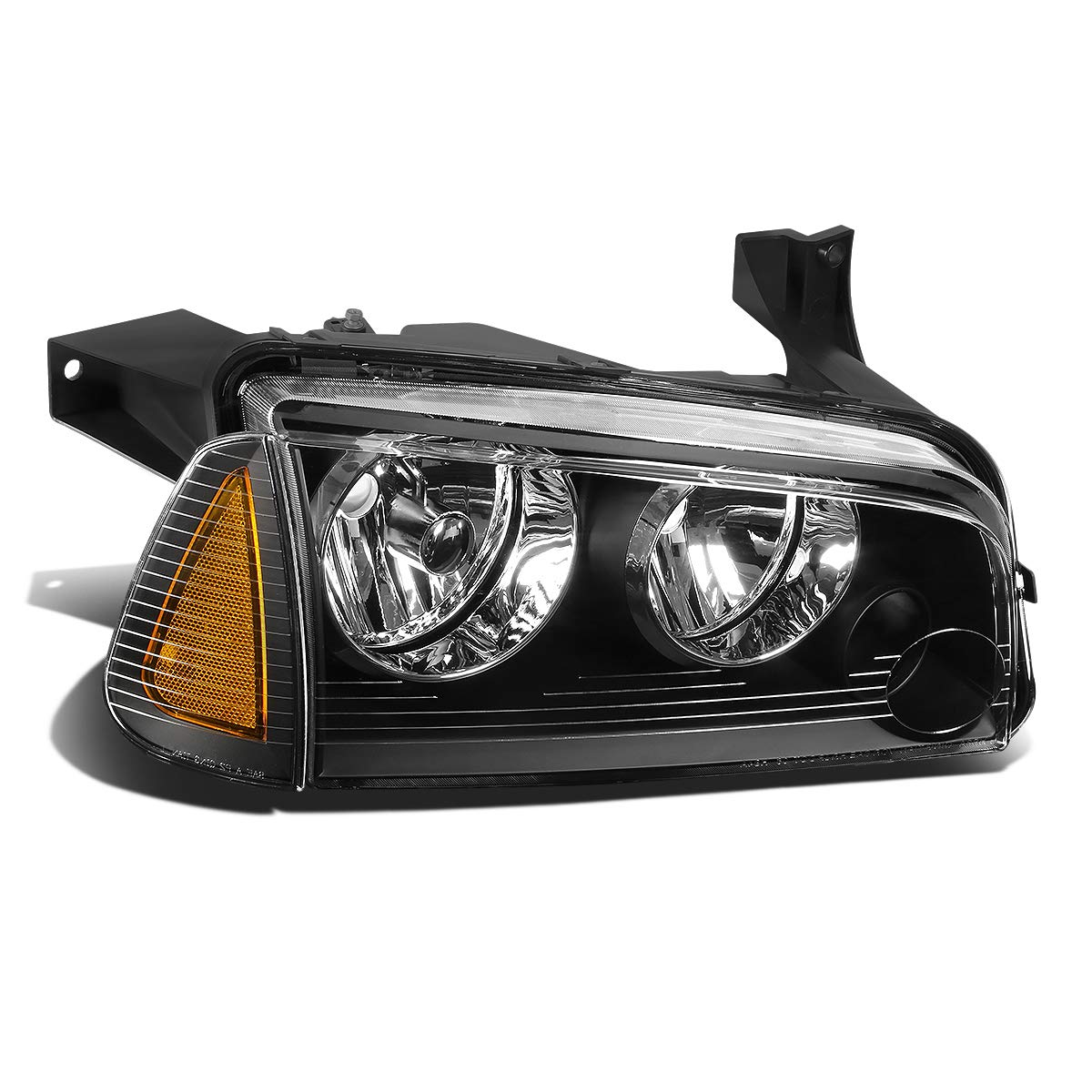Amazon.com: Auto Dynasty CH2503163 OE Style Black Housing 