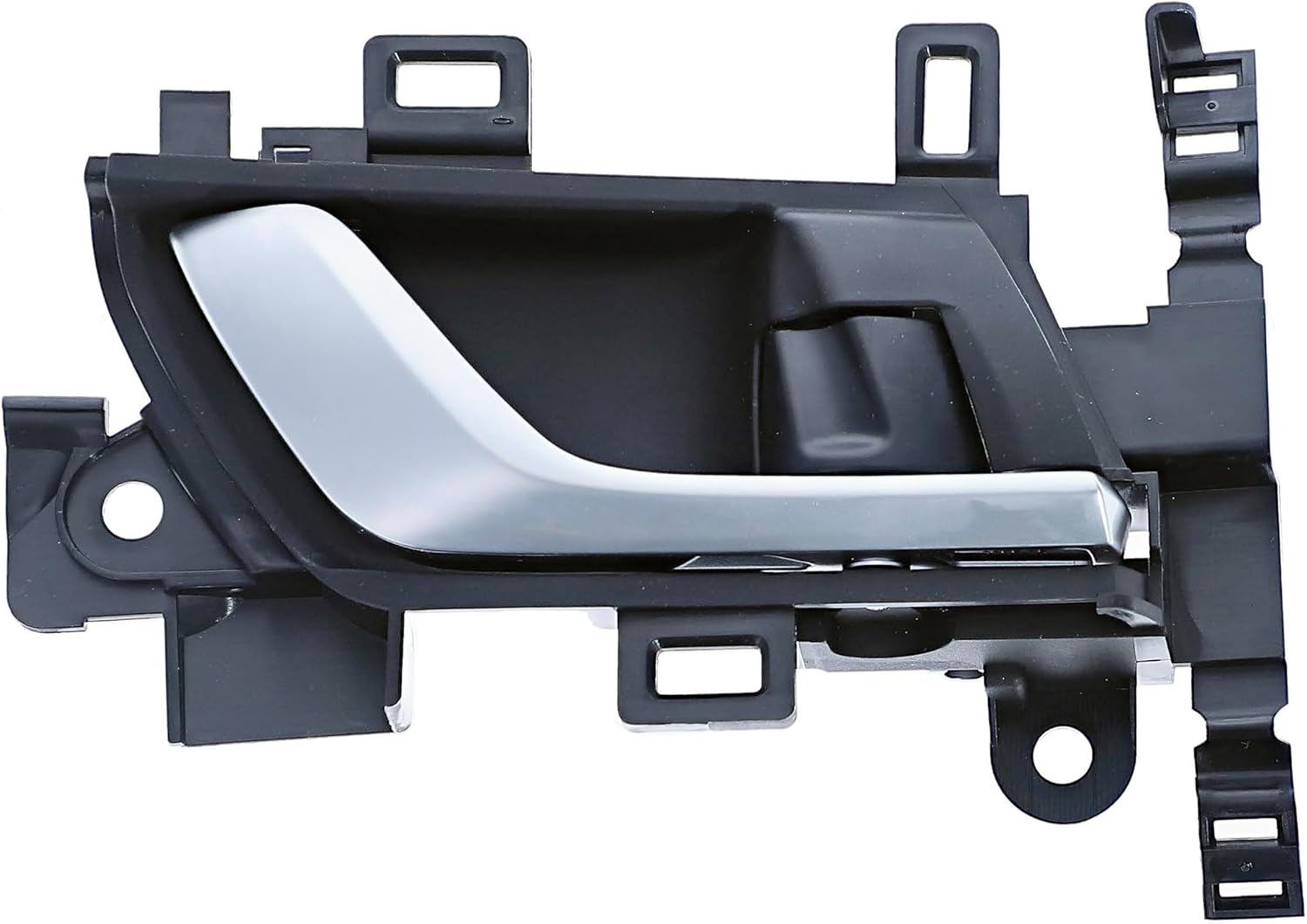 Dorman 67913 Front Passenger Side Interior Door Handle Compatible with Select Honda Models, Silver Lever and Black Housing