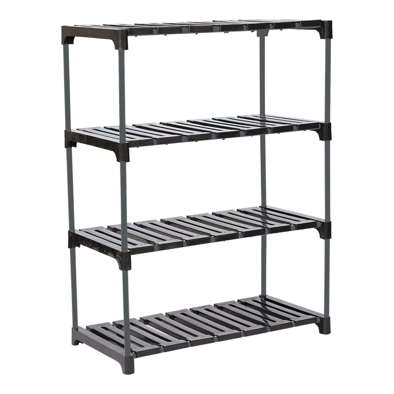 YMRR® 4 Shelves Shoe Rack Space Saving Storage and Organization Shoe