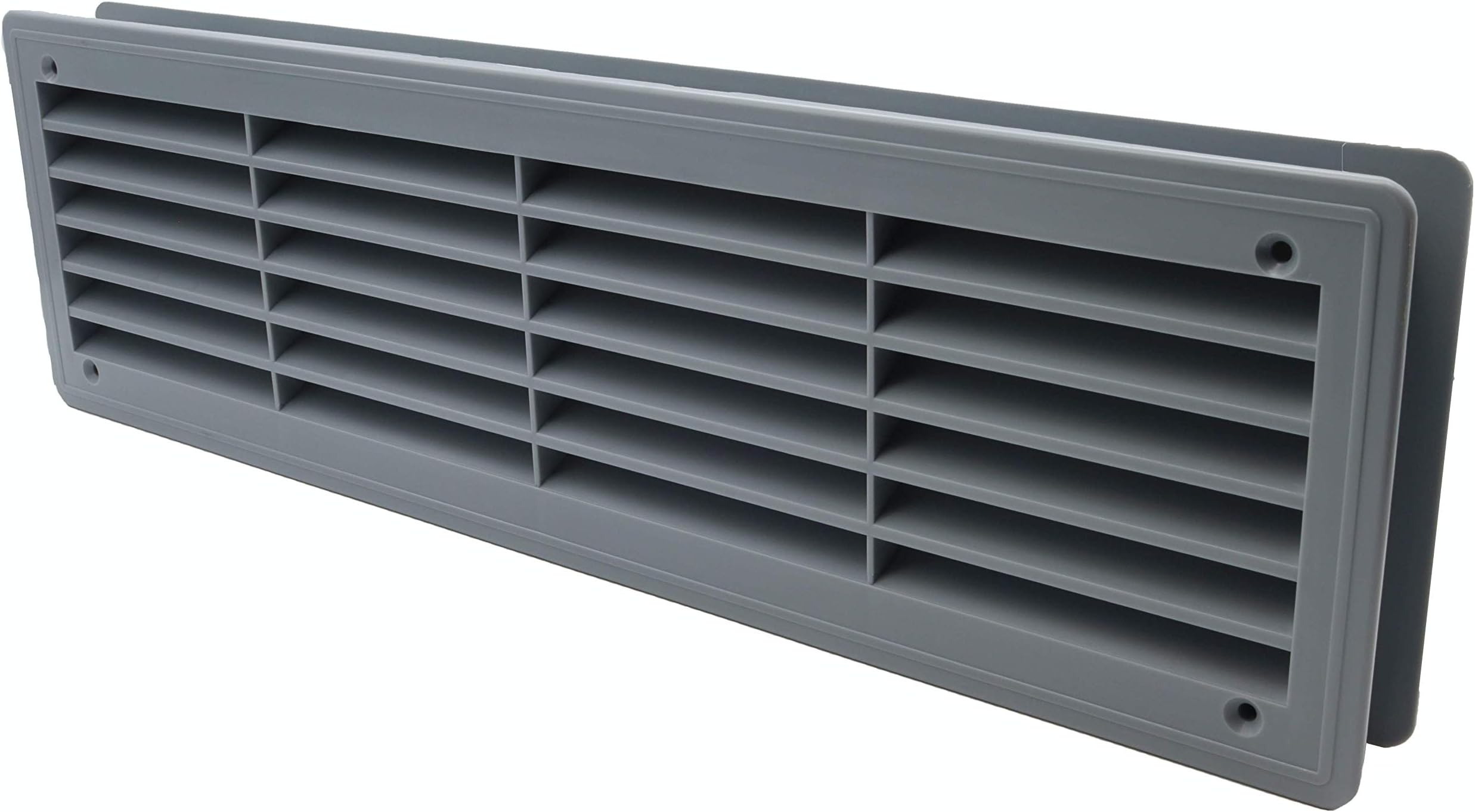 Vent Systems 18" x 5" Inch Door Air Register - Two Sided Door Louvers ...