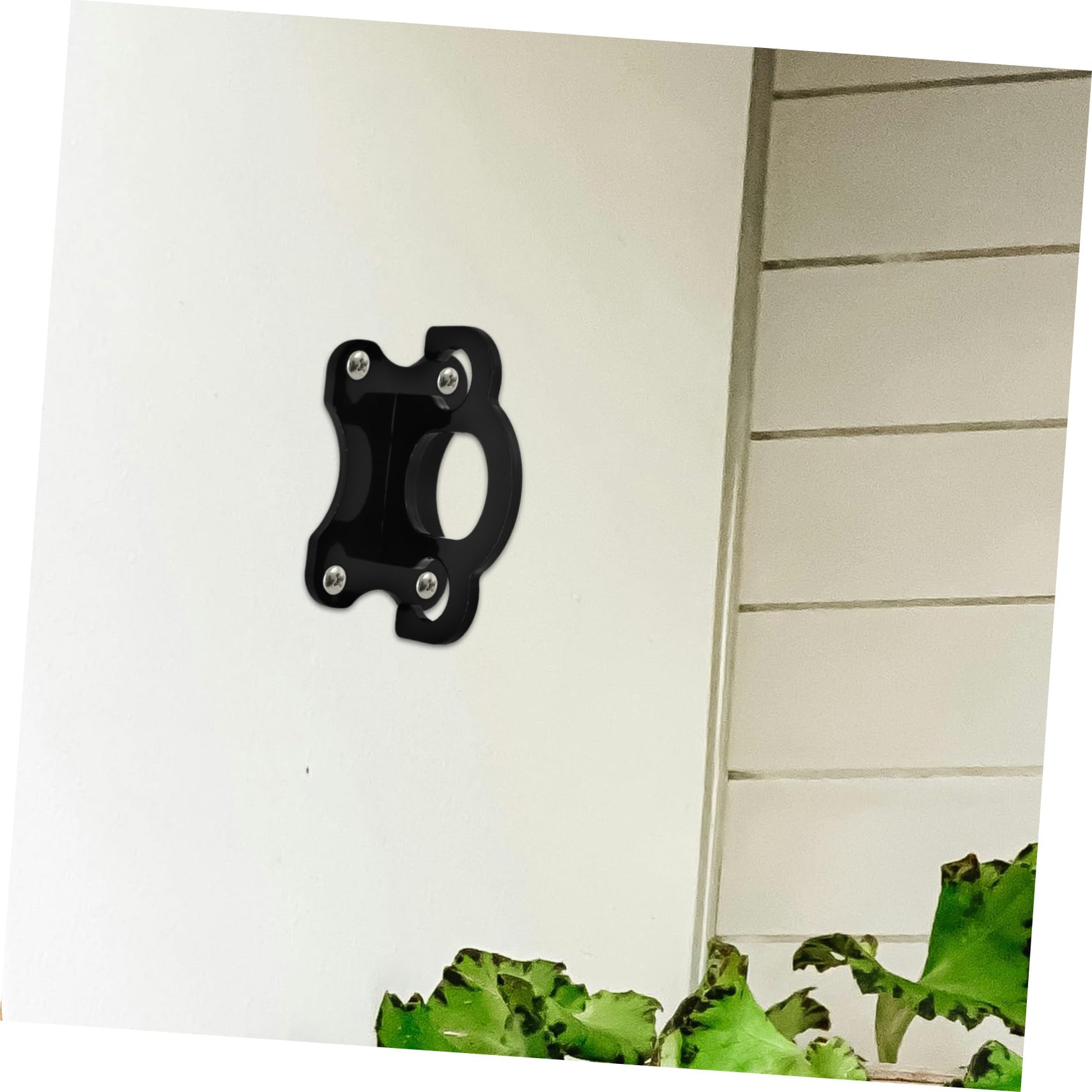 Beavorty Ganchos de Pared para Entrenamiento 3 Piezas Hierro Negro | Soporte Firme para Bandas de Resistencia, Carga Alta, Uso en Yoga Aéreo y Rutinas de Ejercicio