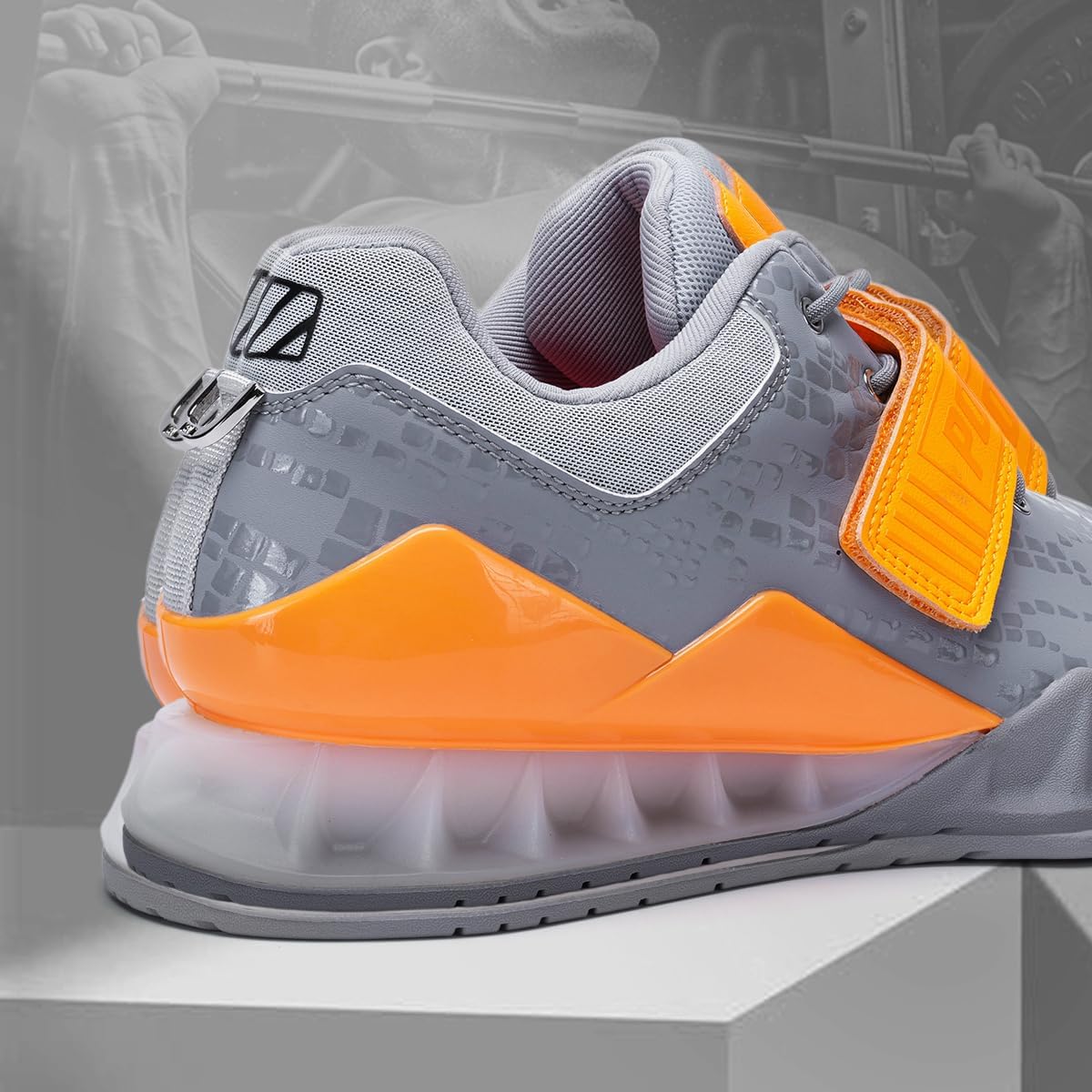 Weightlifting Shoes,Squat Shoes for Men & Women - Non-Slip Rubber Sole, Stability for Powerlifting, Cross-Training, Gym Workouts