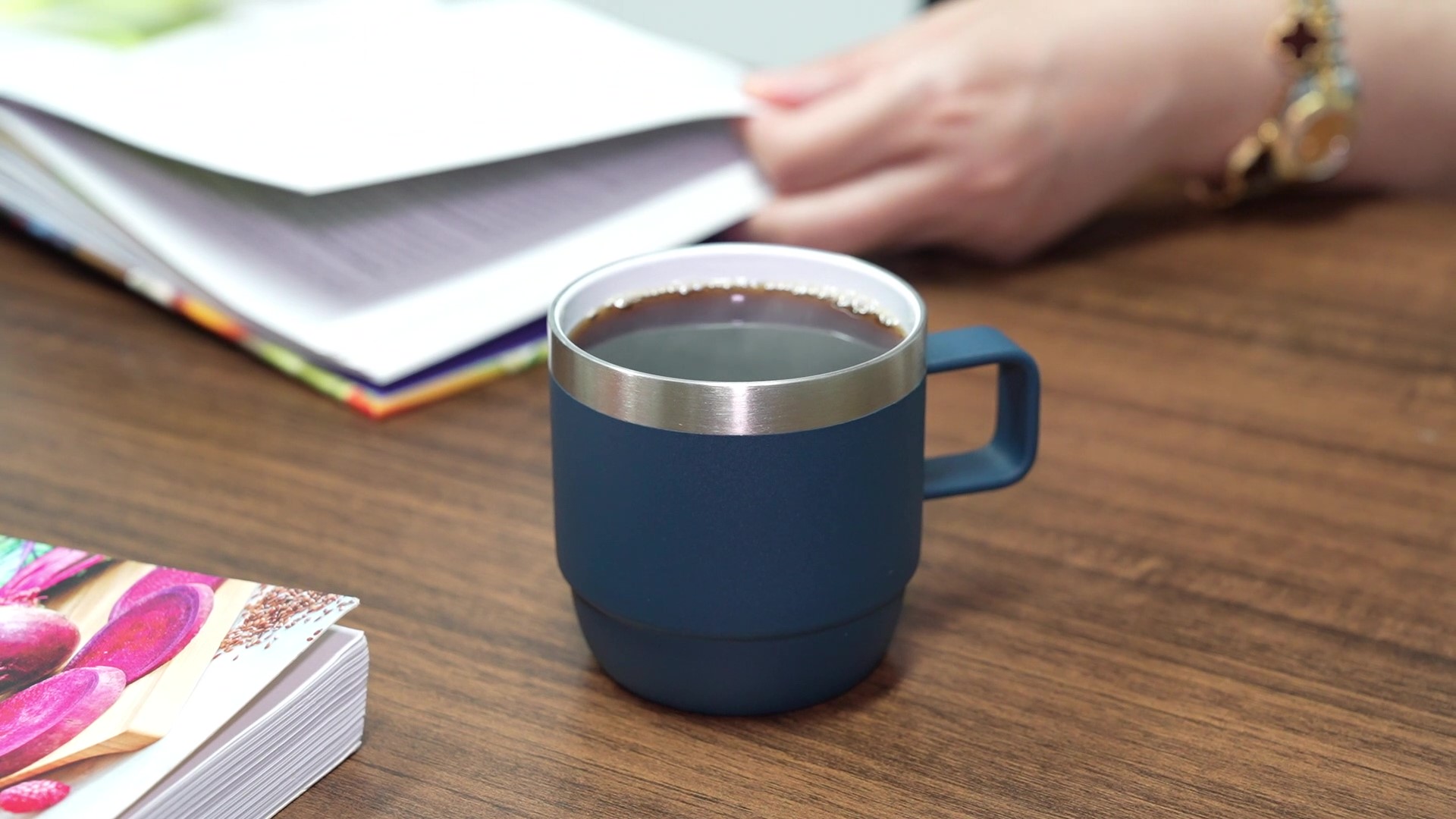16 oz coffee mug Corkcicle - Mug - 16oz Rifle Paper main image 1
