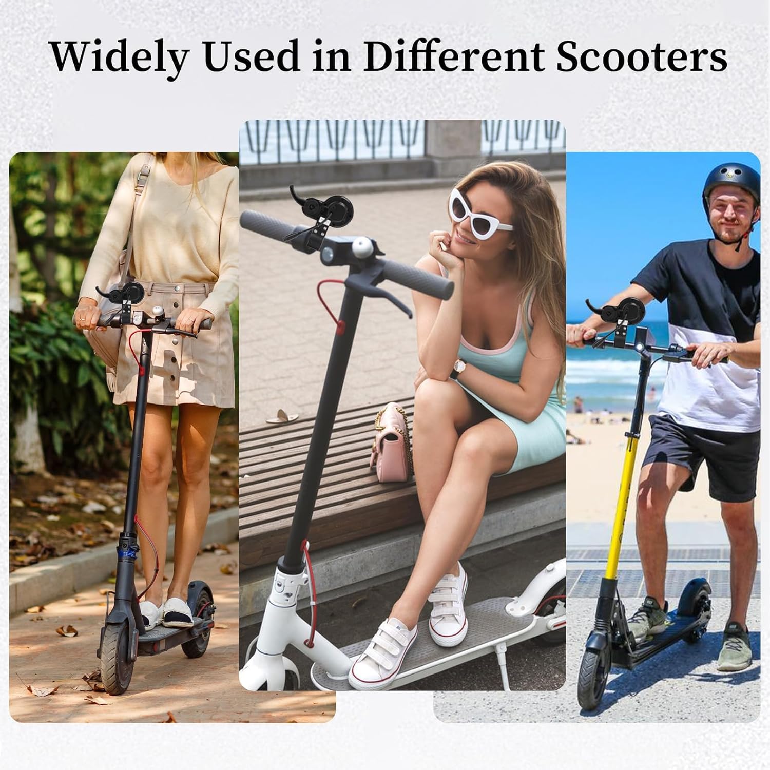 Dashboard di Skateboard E-Scooter, Display dello Strumento di Comunicazione Elettrica a 6 Pin 48 V TF-100 per Kugoo M4