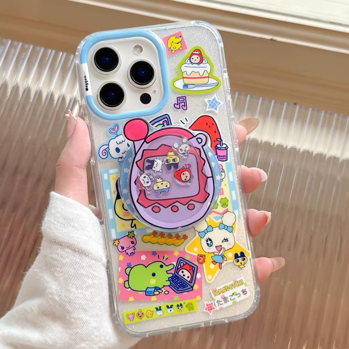 Amazon.co.jp: たまごっち スマホケース 保護ケース つよぴっち