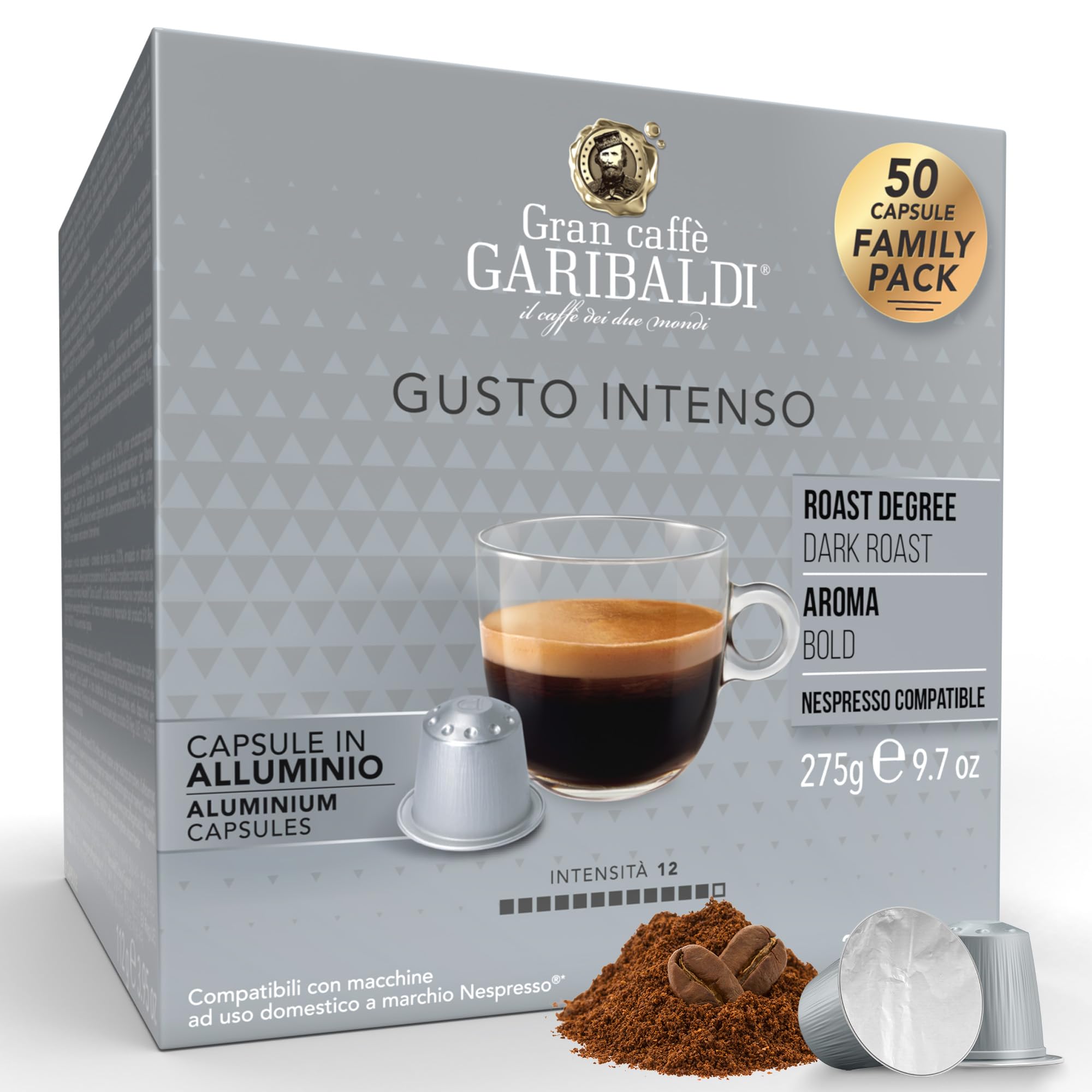 Amazon.com: Gran Caffè Garibaldi Espresso Pods, Italian Roasted