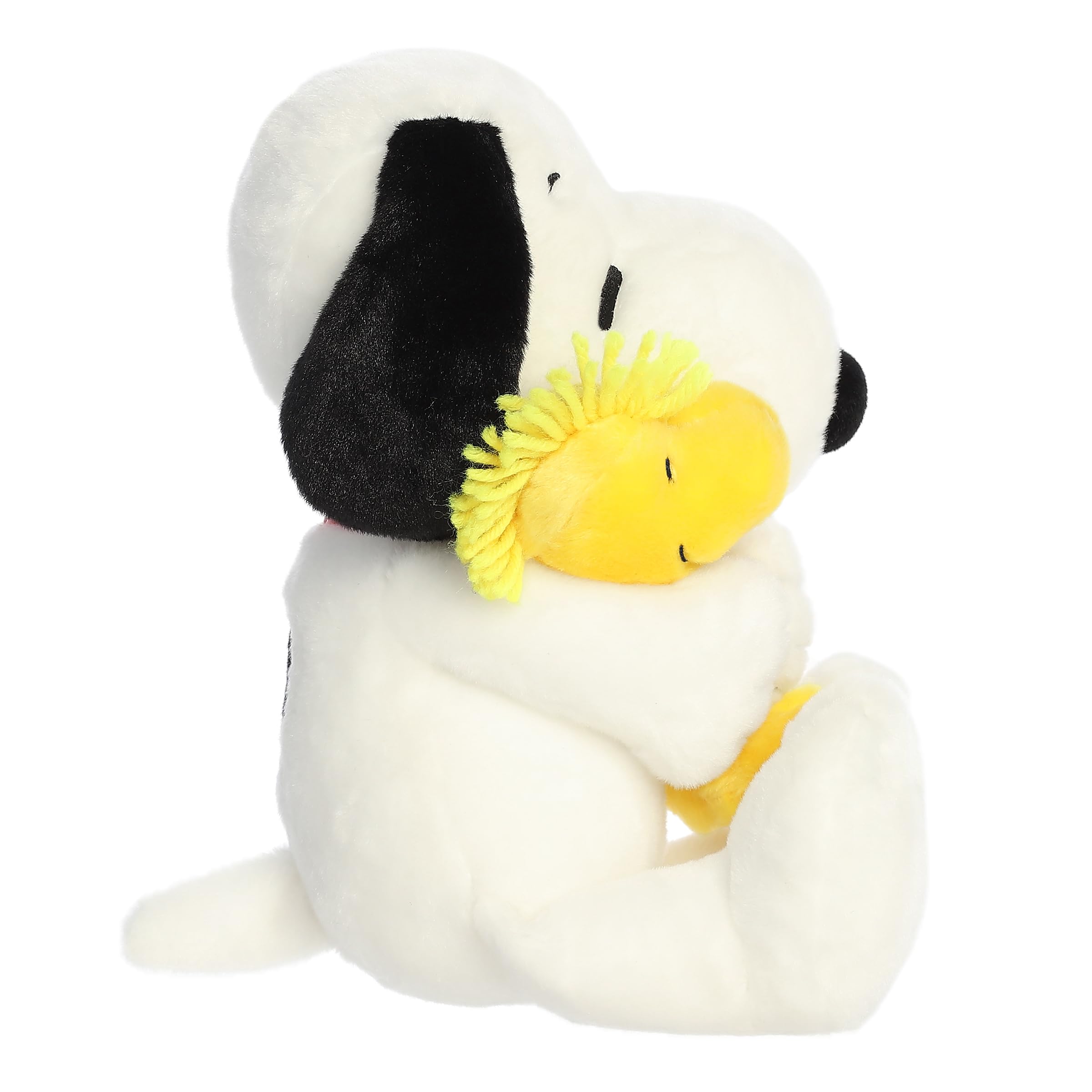 Aurora Adorable Peanuts Big Hugs Snoopy & Woodstock Animal de Peluche, Juguetes con Licencia Oficial para Todos los Fans de Snoopy, Regalo nostálgico para Adultos y Celebraciones de cumpleaños, 12