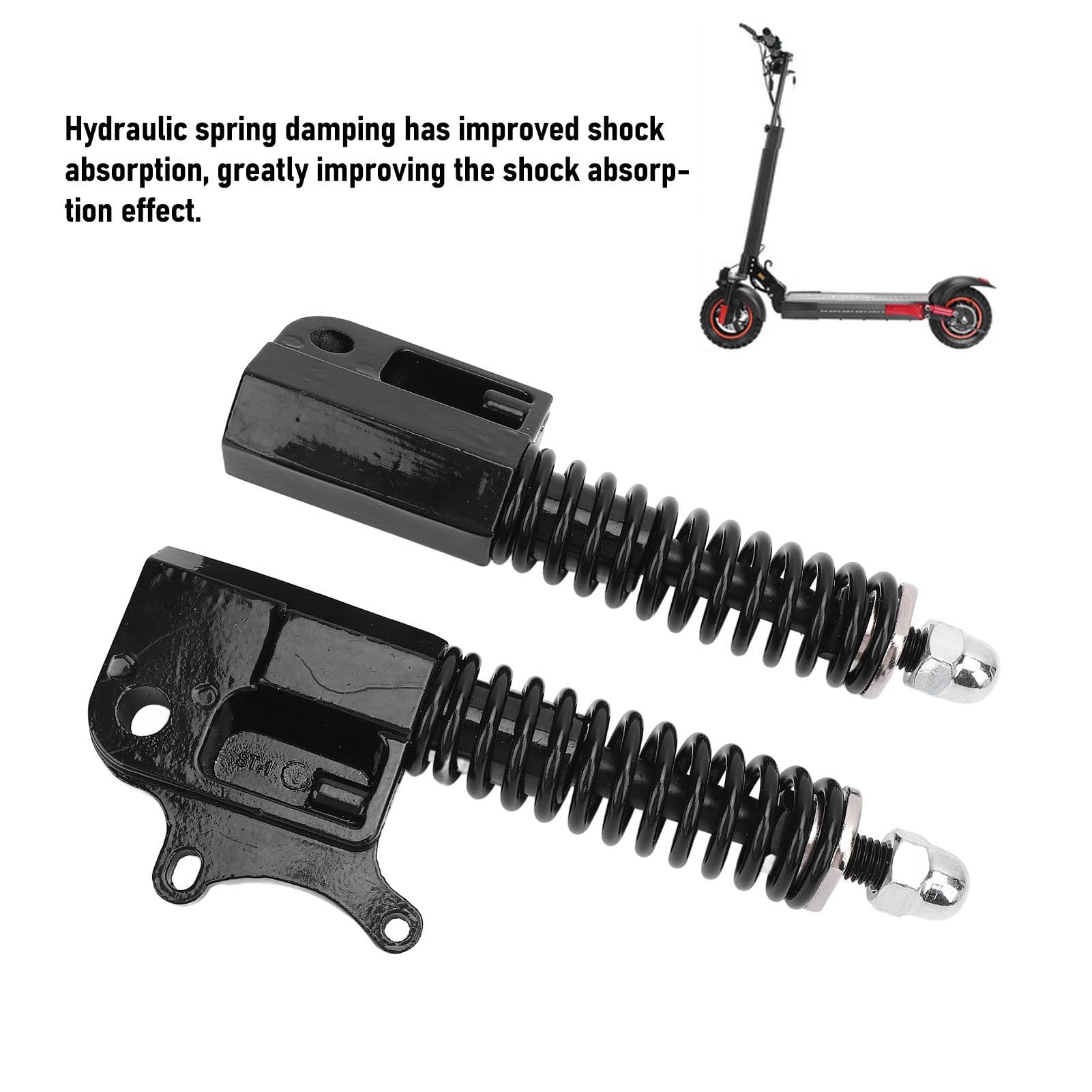 SUNGOOYUE Scooter électrique Scooter Amortisseur de Choc Hydraulique Suspension de Fourche Avant Hydraulique pour M4 avec Un Confort amélioré et Une Installation Facile
