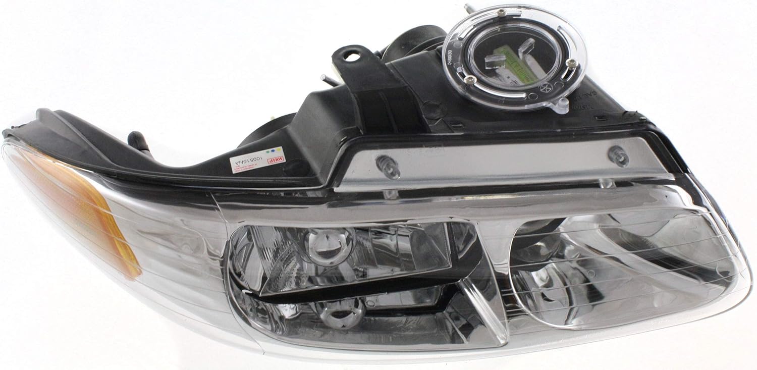 Evan Fischer Passenger Side Headlight for Dodge Grand Caravan 2000 Also Fits Chrysler Town & Country Halogen With bulb(s) For Models With Quad Lights Replaces# 4857150AD