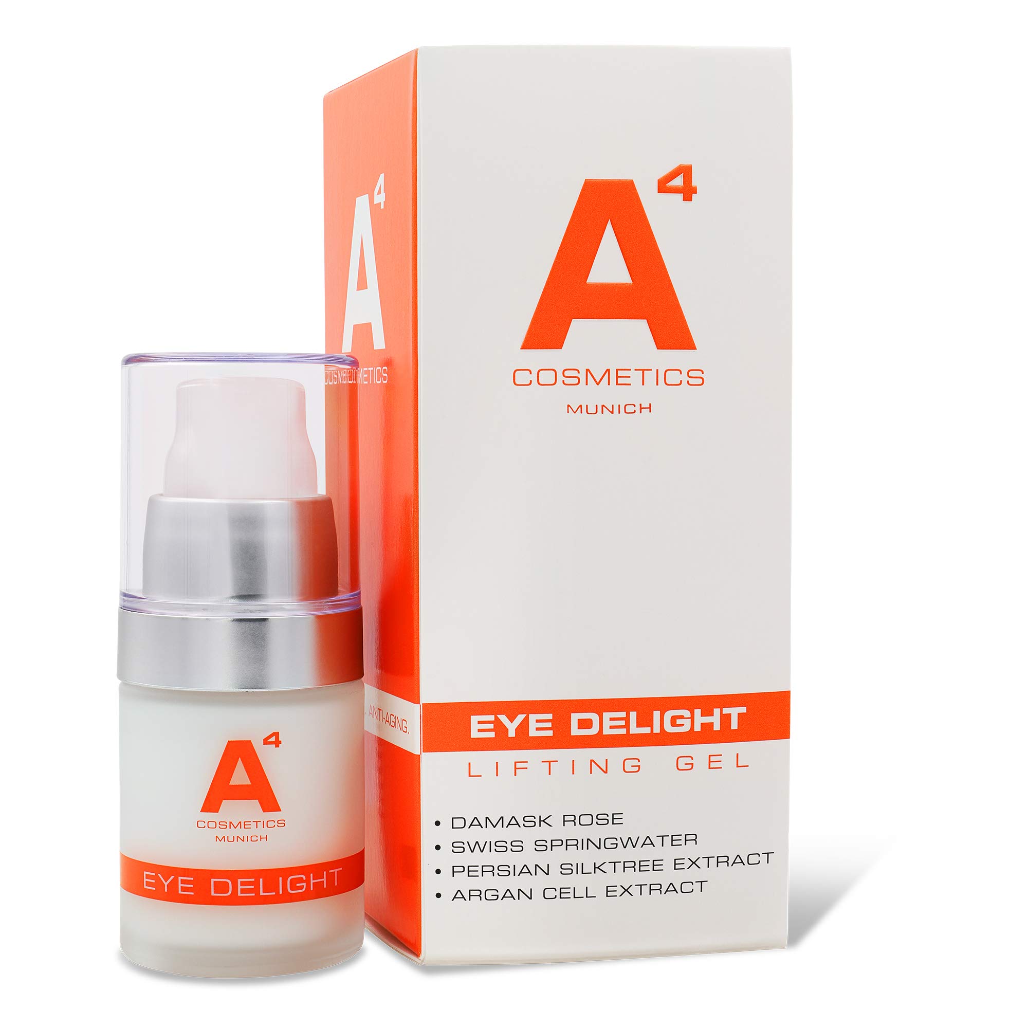 A4 – Augen Gel Anti Aging 15 ml – Straffende Augenpflege - EYE DELIGHT LIFTING GEL - Moisture Skincare