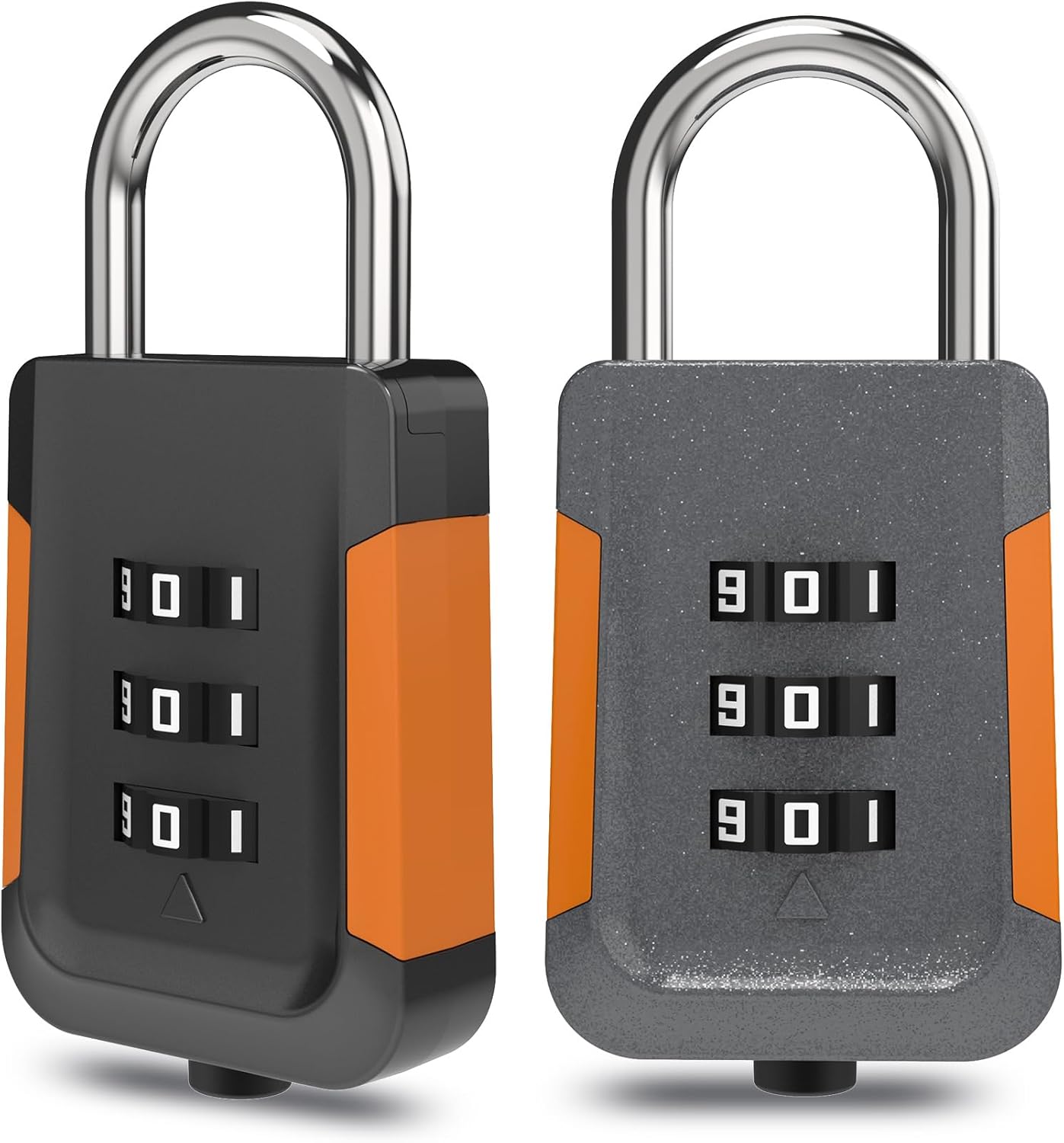 Combination Padlock for Locker, Small Combination Lock for Gym Locker, Combo Lock for Travel Luggage, Suitcase, Backpack Zipper, Combo Padlock with Code for Fence Gate, Gun Case, Tool Box