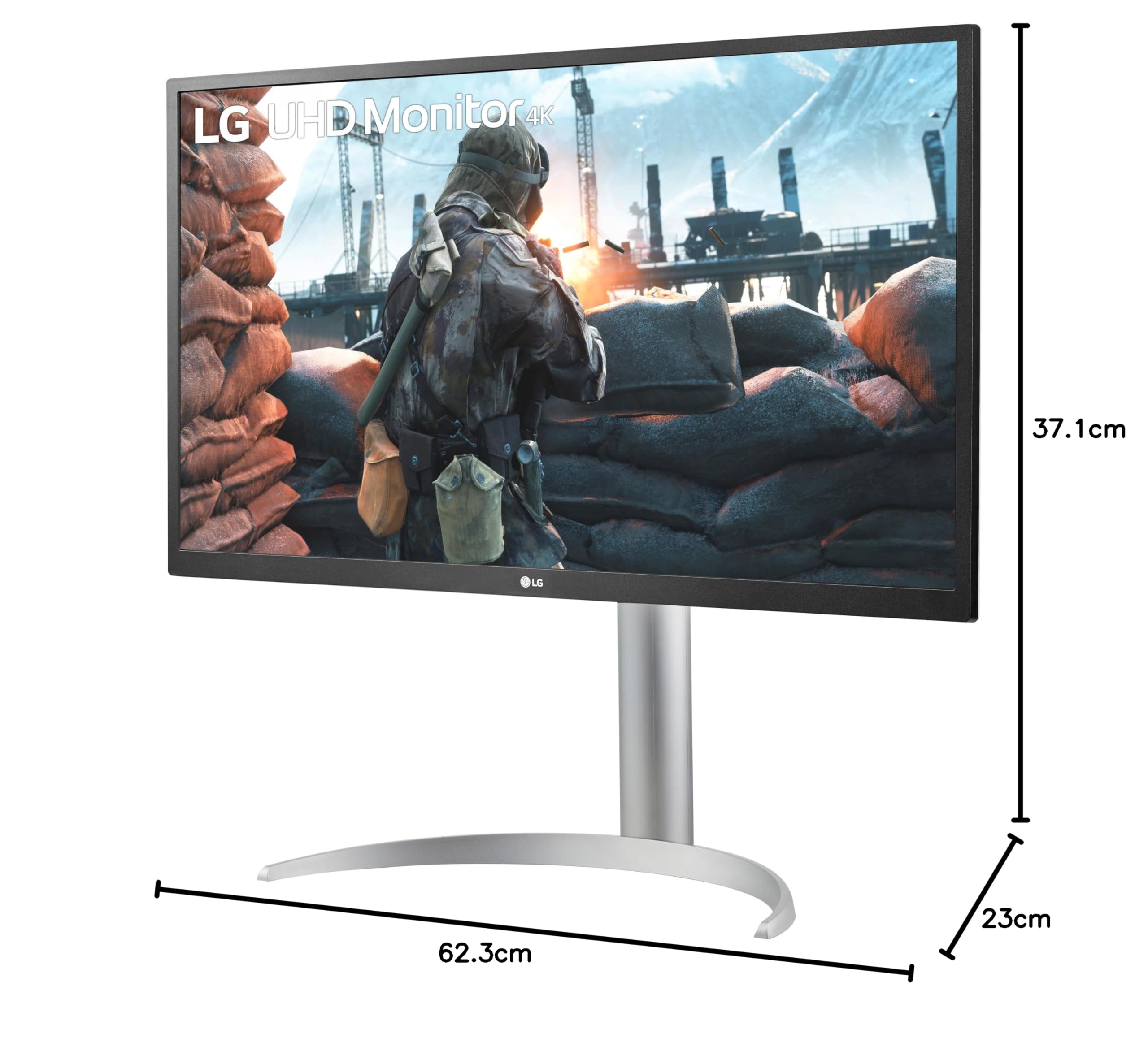 LG Ultrafine 27UP550N 27” 4K UHD (3840x2160) IPS Monitor with USB