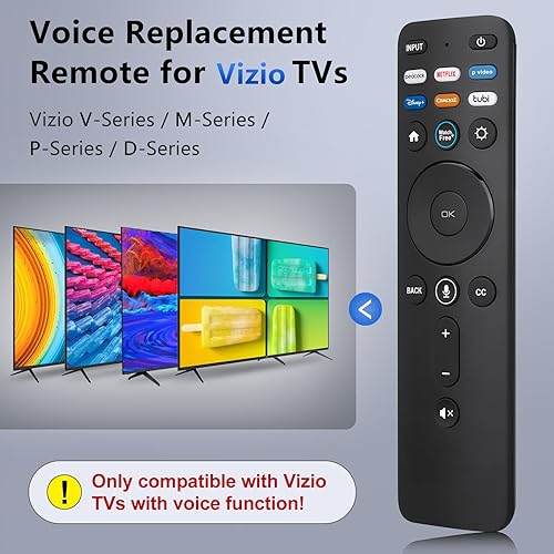 Miniatura 2 de Control remoto por voz para Vizio-Smart-TV-Remote-Reemplazo XRT260 para televisores inteligentes Vizio DPMV Series