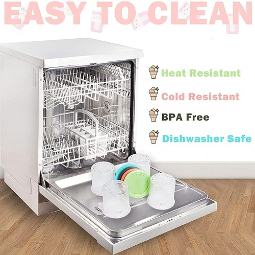 Miniatura 6 de GHQYP Ice Cream Containers, for Ninja Creami Containers, Creami Containers Dishwasher Safe,Leak Proof for NC301 NC300 NC299AM Series Ice Cream Maker