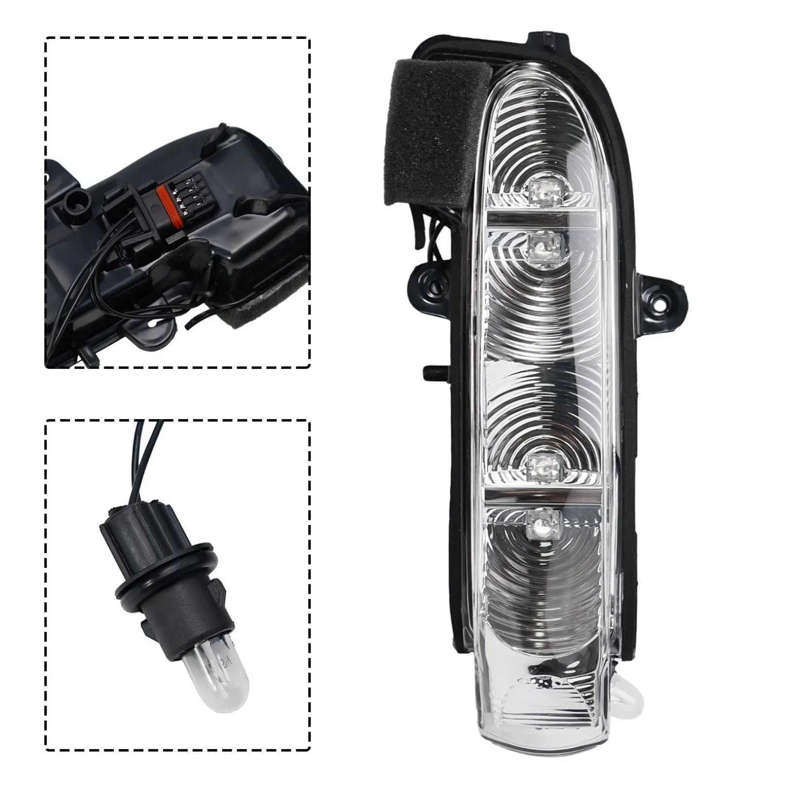 Compatibile Con Benz Per G500 2002 2003 2004 2005 2006 2007 2008 Indicatore Direzione Auto Indicatore Direzione Della Lampada Flash Indicatore Direzione OEM: 2038201321 auto Indicatori direzione