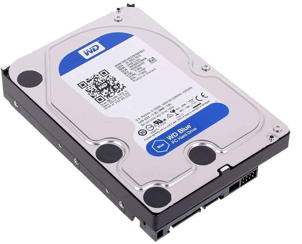 ✨4個セット✨HDD 1000GB✨大容量1TB✨2.5インチ✨06-02 Western Digital WD10EZEX-60WN4A1 - 1TB 7.2K RPM SATA 3.5