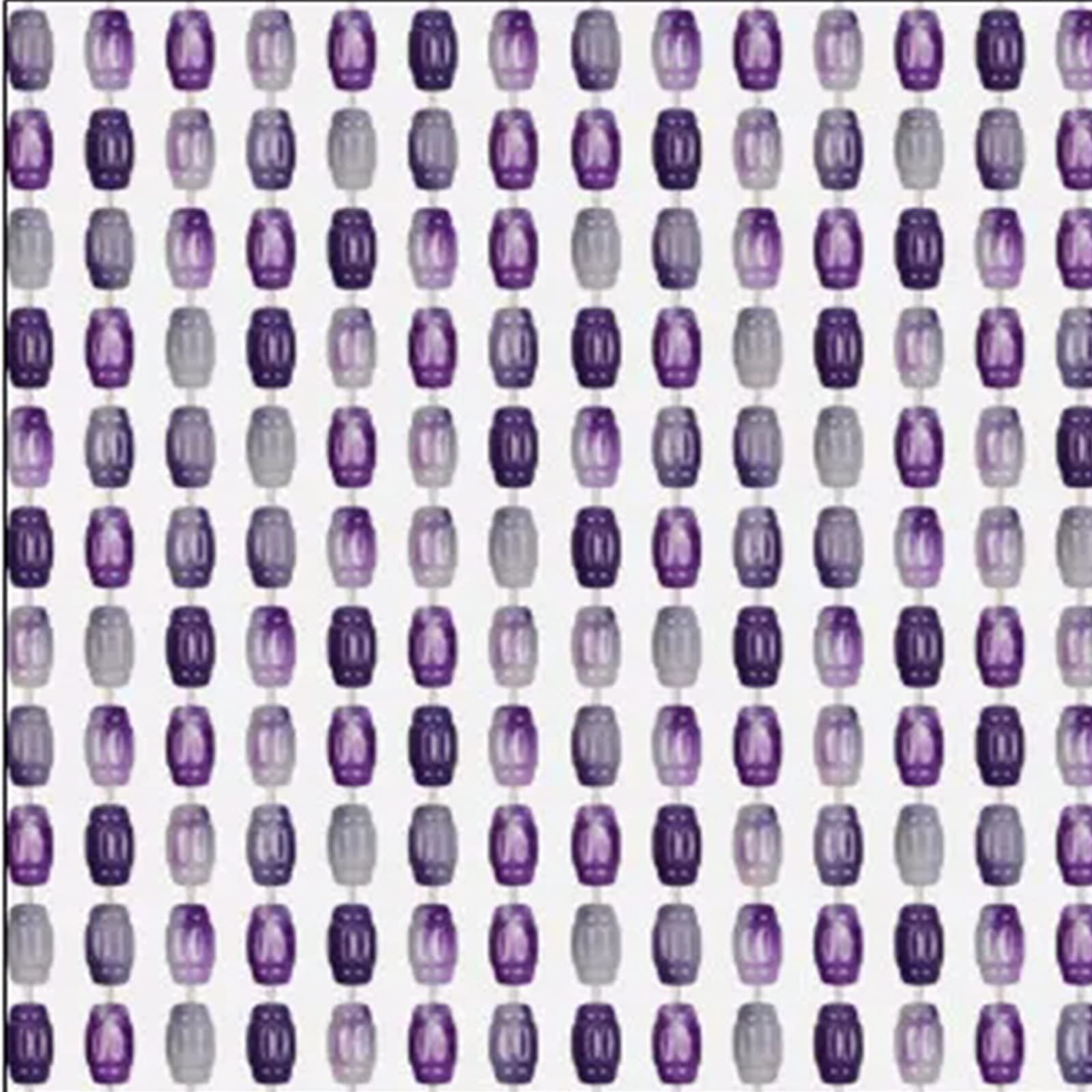 Rideaux de porte à cordons anti vis-à-vis violet 70x220cm pour fenêtres et portes