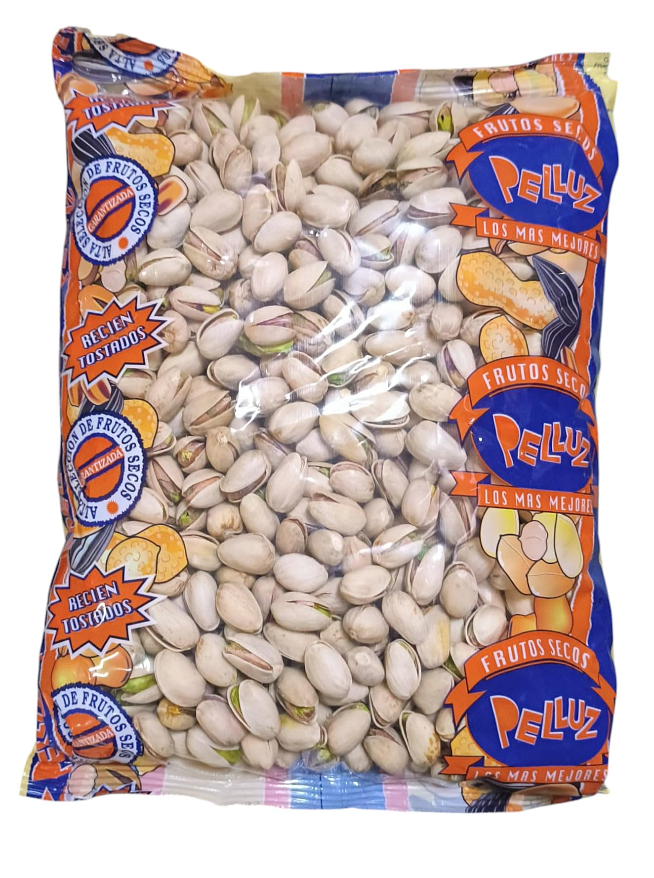 Pistachos Crudos con Cascara 1 Kg - Pelluz - Pistacho crudo - Pistachos naturales