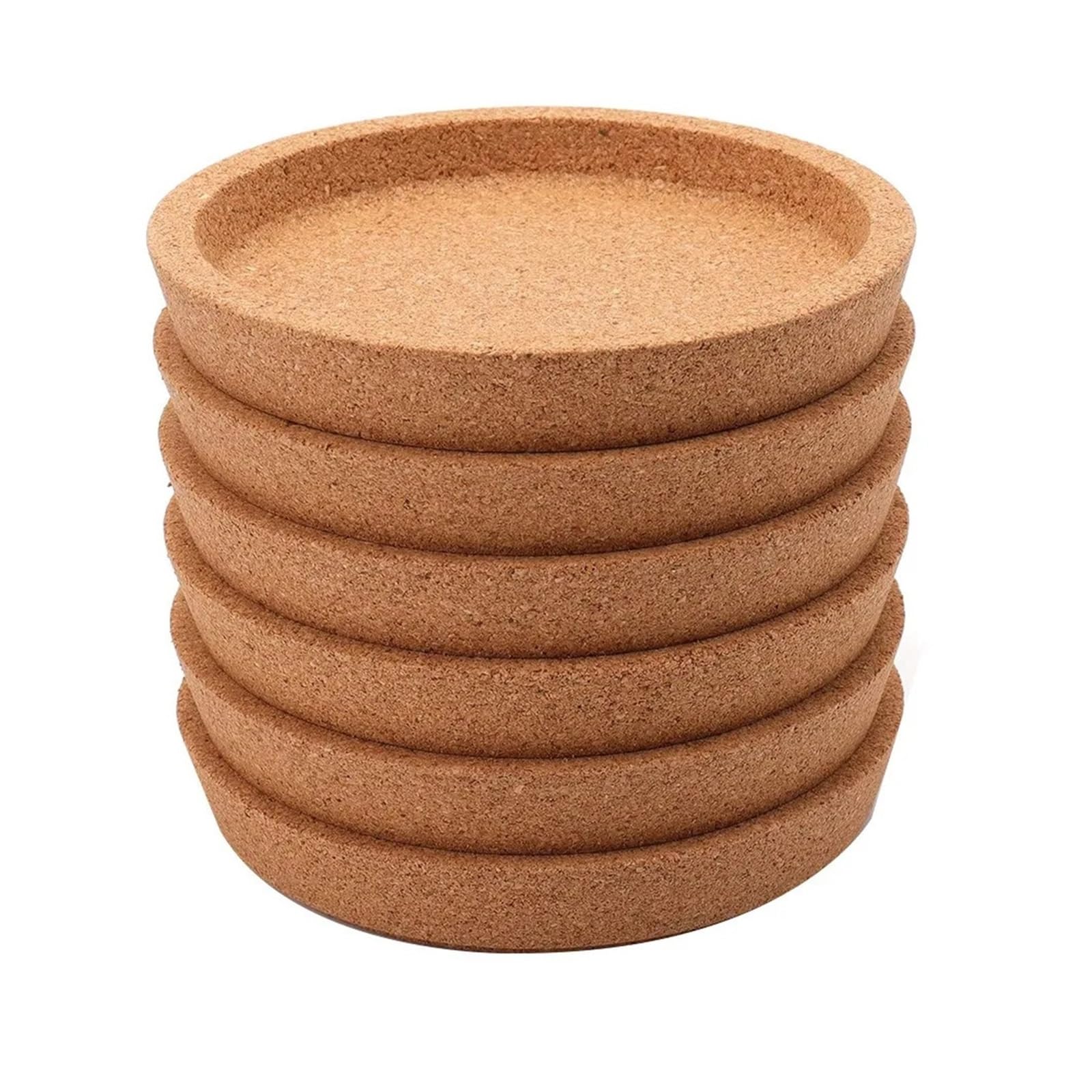 Posavasos, 16 Piezas de Corcho 4 Pulgadas: Redondo, Absorbente y Resistente al Calor for Oficina