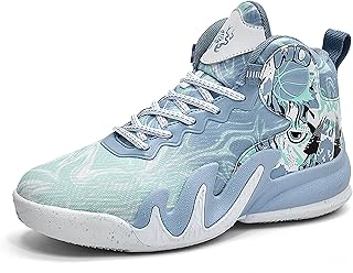 CJSPORX Women Men Basketball Shoes Breathable Men Non Slip Outdoor Fashion Unisex Sneakers