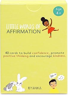 Positive Affirmation Cards For Kids Daily Confidence Motivational Empowerment For Children Encouraging Gratitude Cards Mindfulness Activity Classroom Activities BYANIKA (Affirmation Cards)