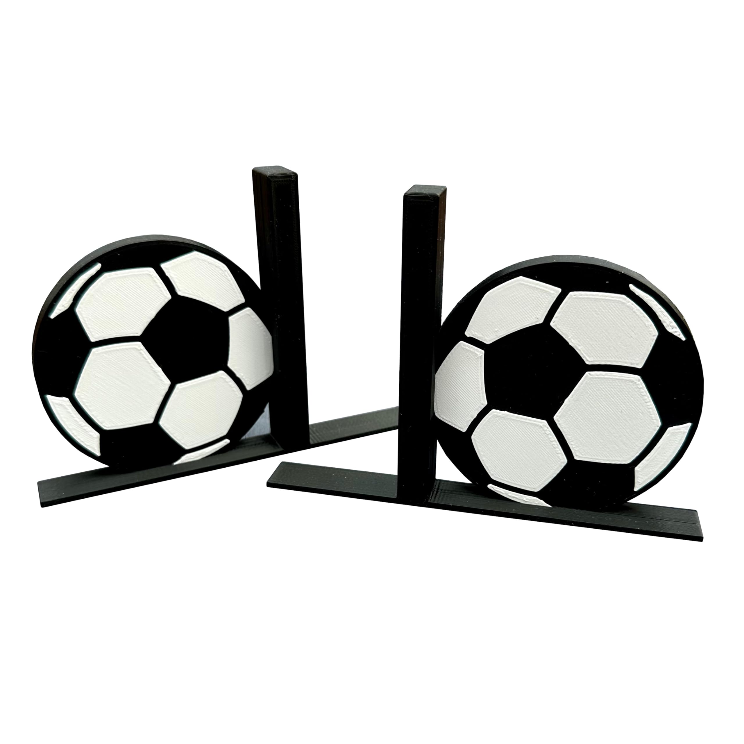 Football Bookends - 3D Printed - Book Storage - Children's Bedroom - Gifts for boys - Gifts for girls - Sports - Desk Tidy