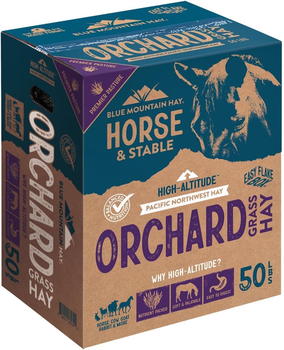 Amazon.com: Blue Mountain Hay High-Altitude Orchard Grass Hay Easy