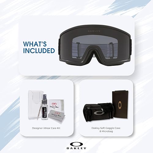 Miniatura 5 de OAKLEY Target Line MEDIANOGRANDE Gafas de Esquí Para Hombres Para Mujeres OO7120, OO7121 +PAQUETE con KIT DE ACCESORIOS PARA GAFAS