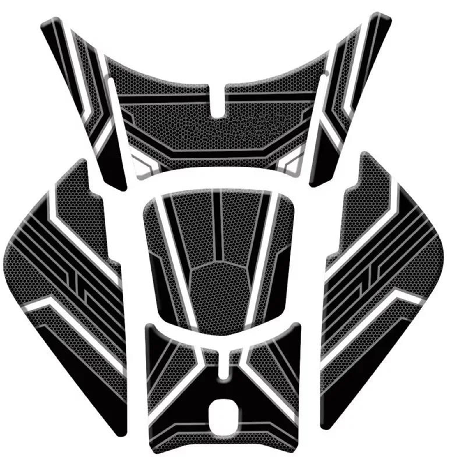 Motorcycle Body Fairing Sticker Tank Pads Gas Knee Grip Traction Protector Accessories for PCX160 2025(OneColor)