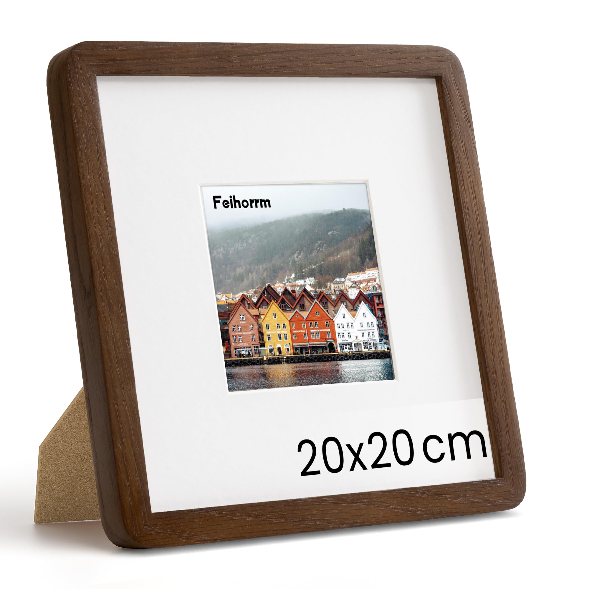 Feihorrm Bilderrahmen, Massivholz Fotorahmen