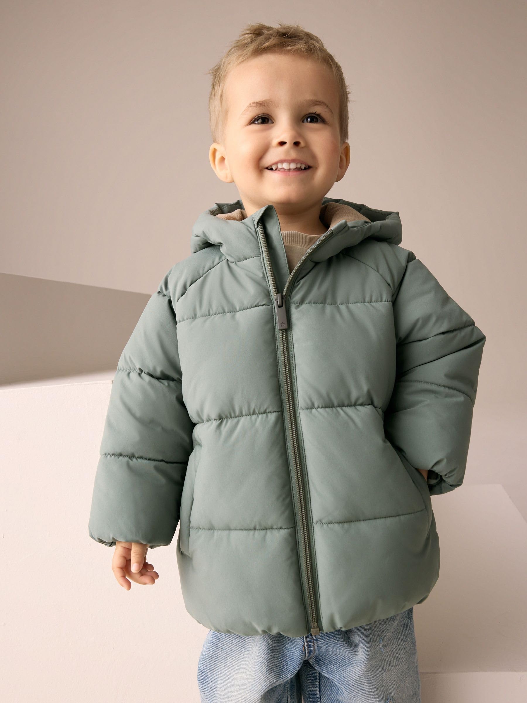 NEXT Niños Abrigo impermeable acolchado