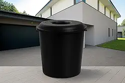 Lixeira 100 Litros Gigante Original Cesto Resistente para coleta seletiva