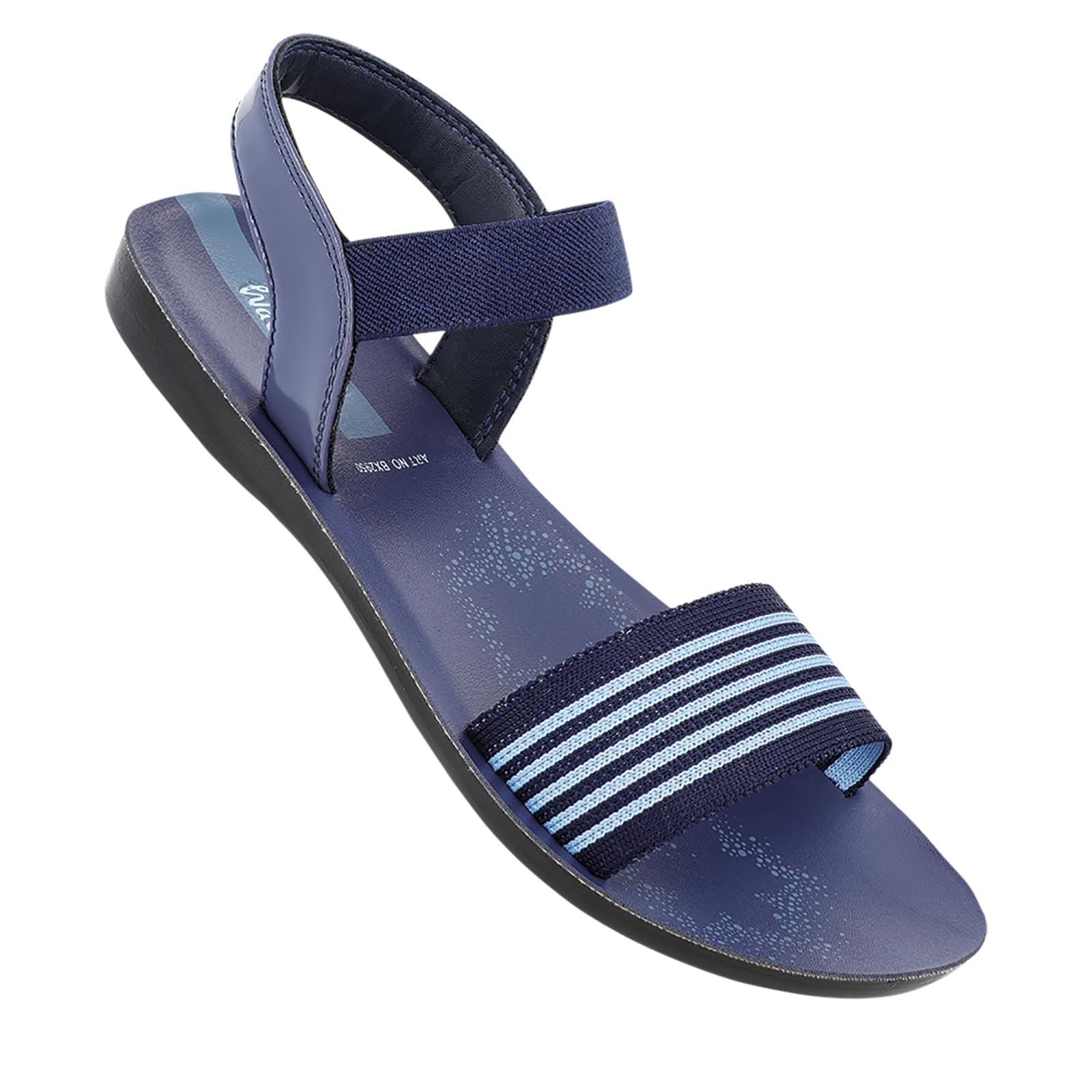 WALKAROOSandal For Womens|Casual Wear|Light Weight and Comfortable|Flat Fashion sandal|WL7809 - Teal Blue (B0D7HMV65C) Amazon Price History, Amazon Price Tracker