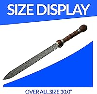 Vista 2 de SZCO Supplies Espada estilo Gladius Damasco