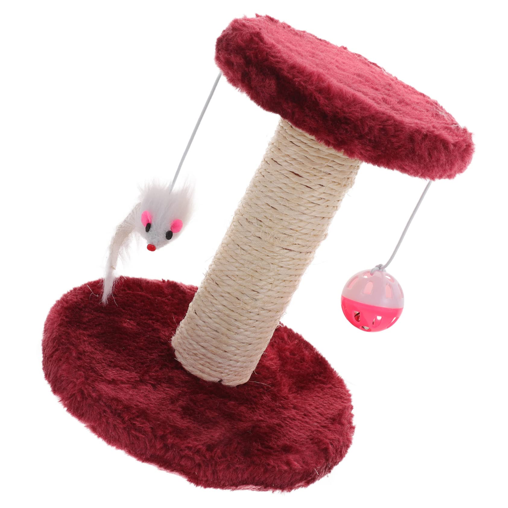 HOUDERCO Cat Scratching Post Wear Resistant Indoor Cat Scratcher with Durable Design for Kittens and Cats Stylish Enhances Playtime and Furniture