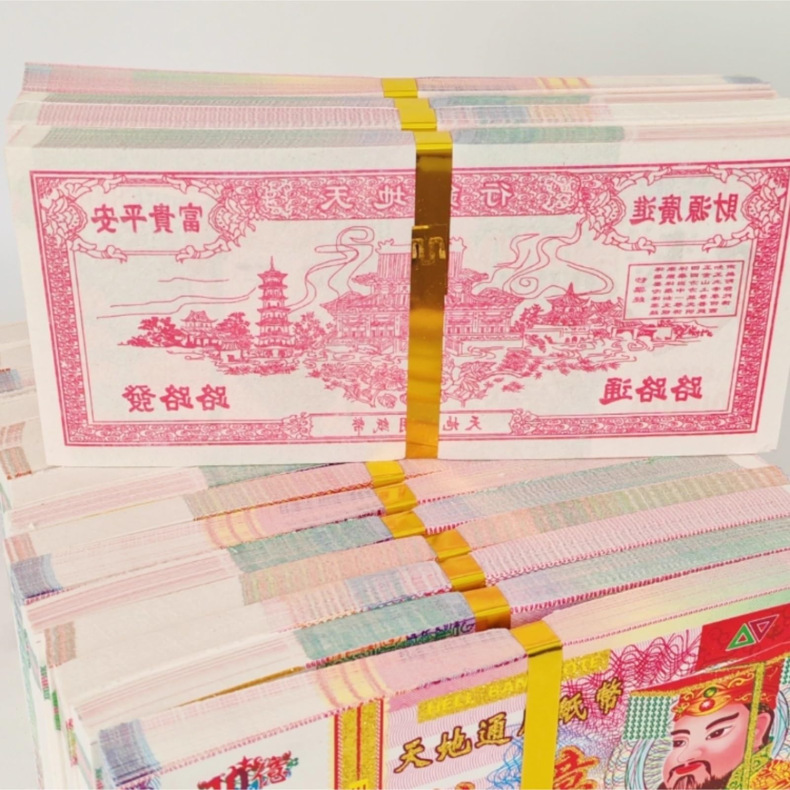 Denaro Tradizionale per Antenati Offerte Sacrificali di Carta Igienica con Denaro degli Antenati for Il Giorno della Pulizia delle Tombe(90 Bundles)
