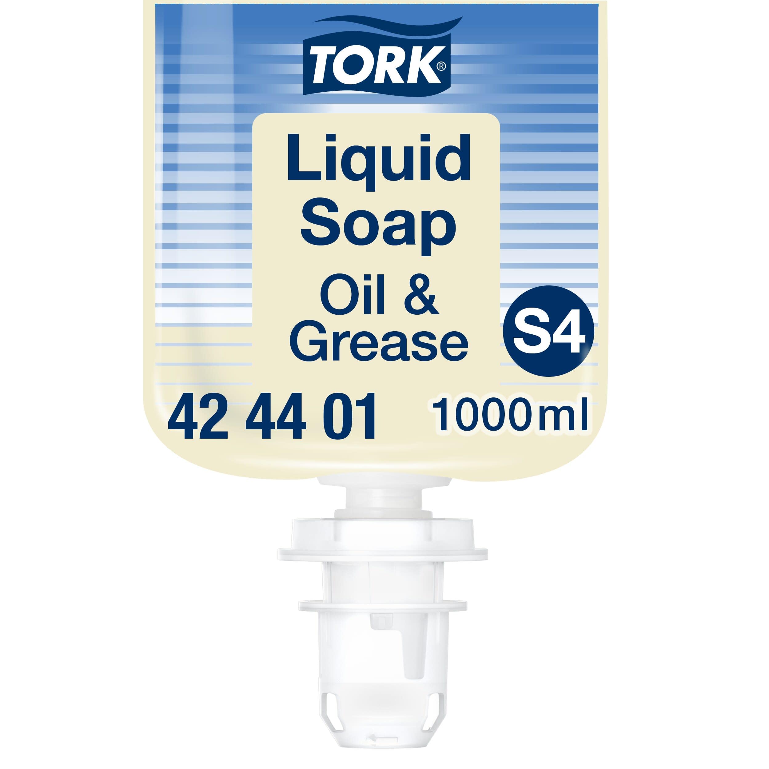 Tork Przemysłowe Mydło w Płynie S4, Testowane Dermatologicznie, 6 x 1000 ml, 424401