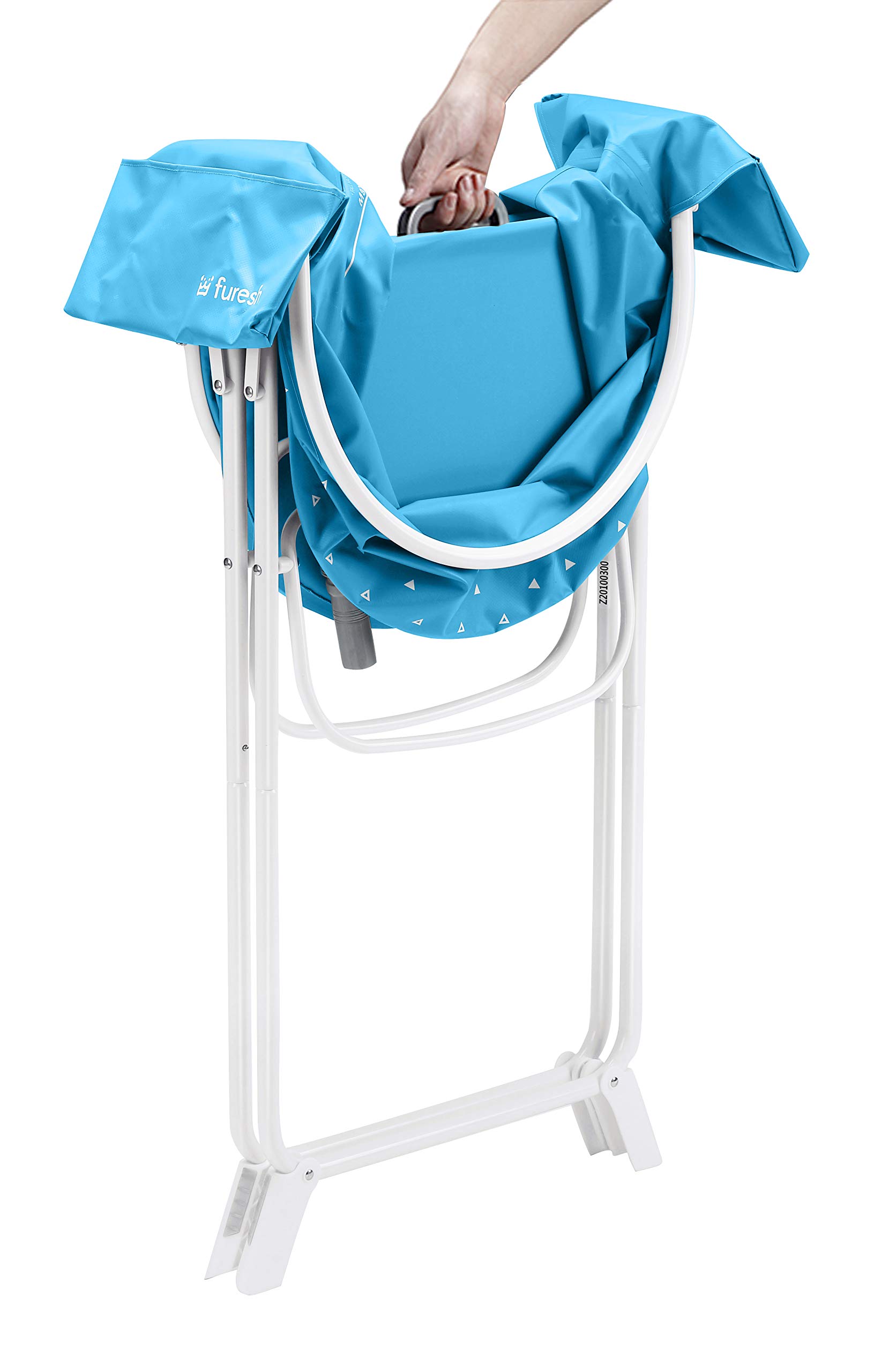 Furesh Elevated Portable Foldable Pet Dog Bath Tub and Wash Station for