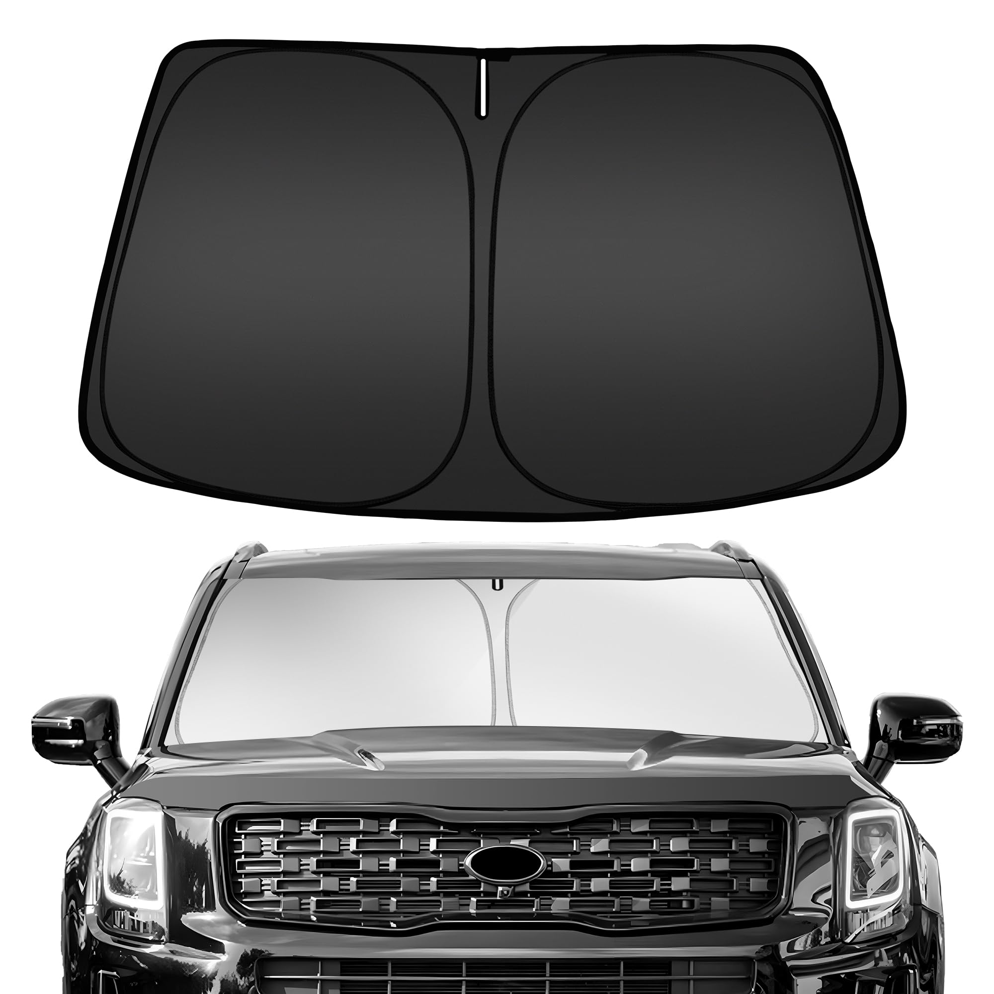 ARISMOTOR Windshield Sun Shade for Kia Telluride 2020-2026